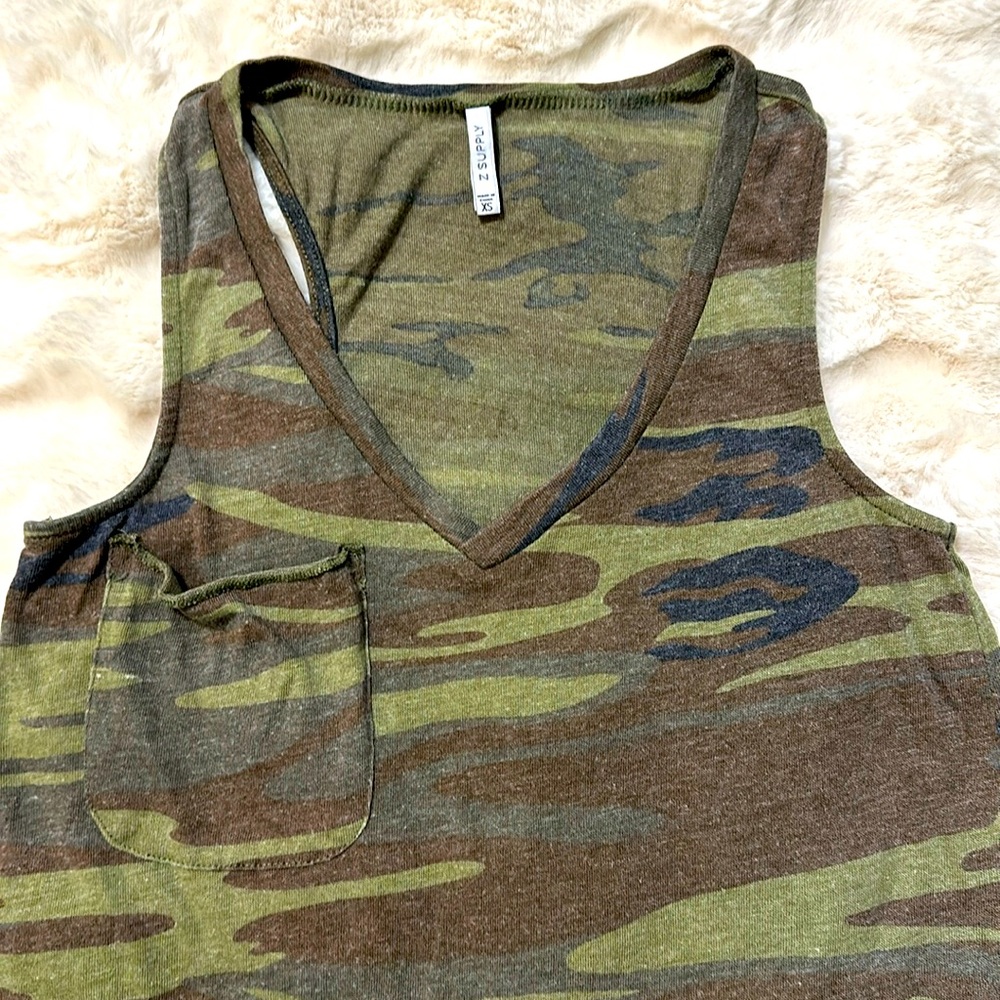 Z Supply Camouflage Tank Top